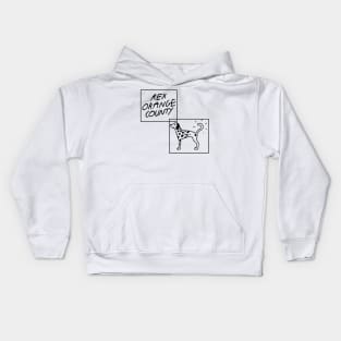 rex orange county who cares tour Kids Hoodie